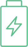 Green battery icon